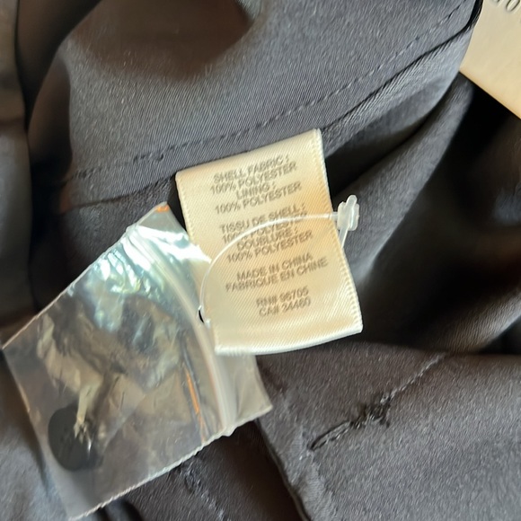 Rebecca Taylor Slim Tuxedo Pant Black Lined 12 NWT - Picture 10 of 16